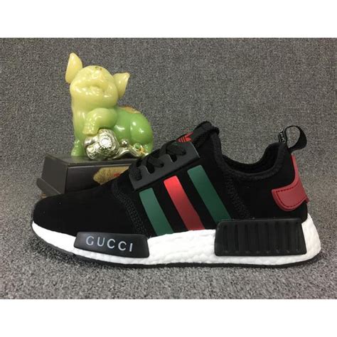 gucci nmd custom black|Gucci NMD is it real.